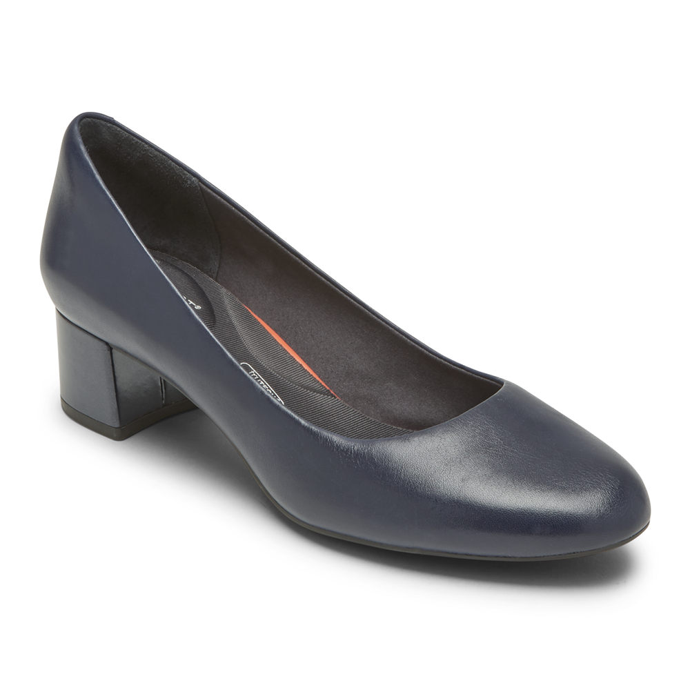 Scarpins Rockport Mulher Azul Marinho - Total Motion Sydney - 84690ZSAI